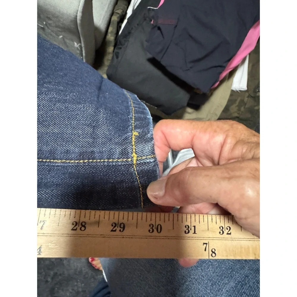 LOFT Boyfriend Jeans Womens Size 10 Distressed Medium Wash Denim Cuffed